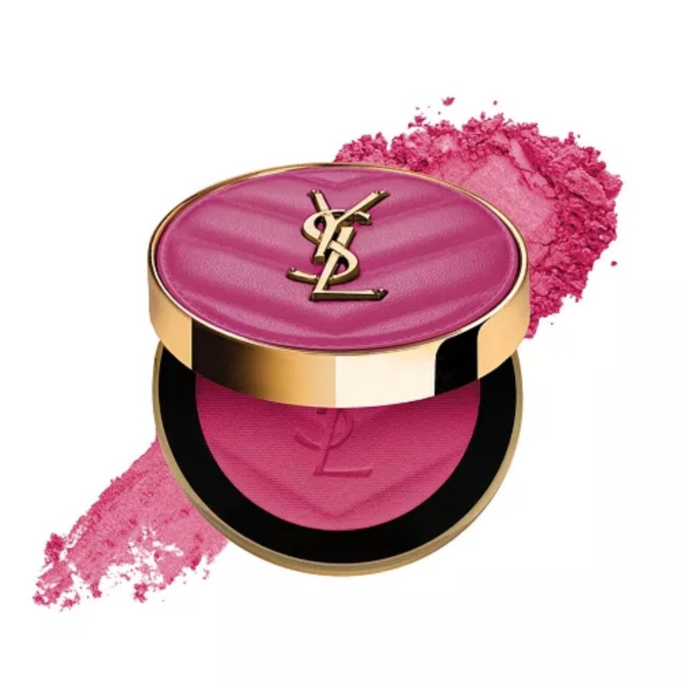 YSL Make Me Blush 24H Buildable Powder Blush in shade 03 Mischievous Magenta